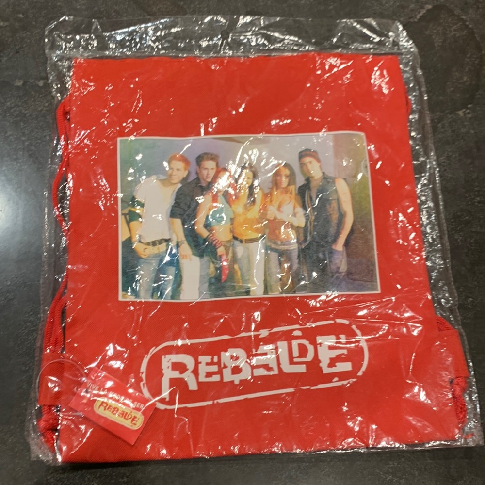 Rebelde Canvas Drawstring Bag
